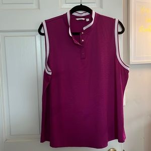 Lady Hagen Women’s Sleeveless Golf Polo